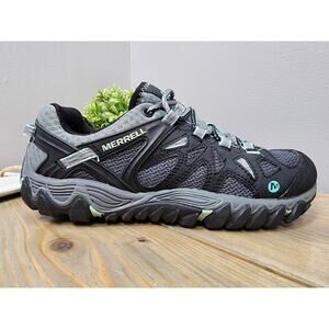 Merrell All Out Blaze Hiking Shoes Women's Size 7 Black Trail Running J65022